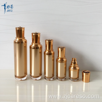 2018 Luxury Bronze Acrylic Bottles and Jars